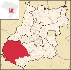Microrégion du Sud-Ouest de Goiás