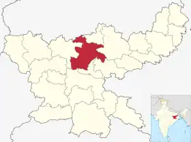 Localisation de District de Hazaribagh