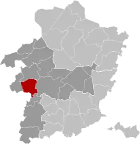 Localisation de Herck-la-Ville