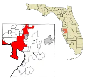 Localisation de Tampa