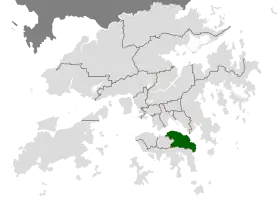 Localisation dans Hong-Kong : East District