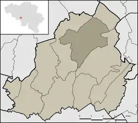 Localisation de Houdeng-Gœgnies