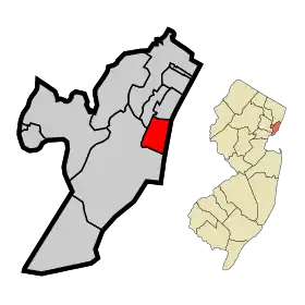 Localisation de Hoboken