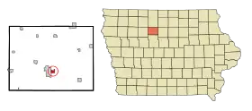 Localisation de Dakota City