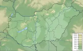 carte : Géographie de la Hongrie