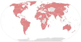 Carte de l'organisation