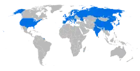 Carte de l'organisation