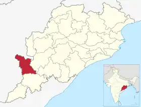 Localisation de District de Nabarangpur