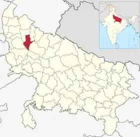 Localisation de District de Sambhalभीम नगर