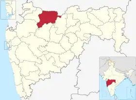 Localisation de District de Jalgaon