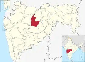 Localisation de District de Jalna