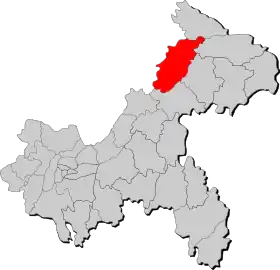 Localisation de Kāi Xiàn