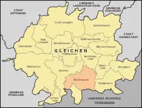 Localisation de Bischhausen