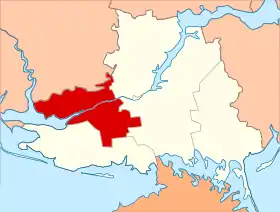 Localisation de Raïon de Kherson