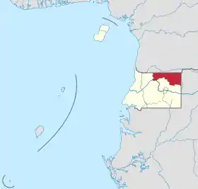 Localisation de Kié-Ntem