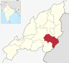 Localisation de District de Kiphire