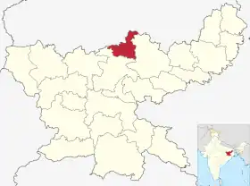 Localisation de District de Koderma