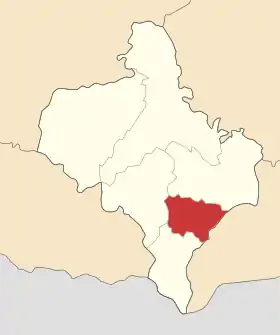 Localisation de Raïon de Kossiv