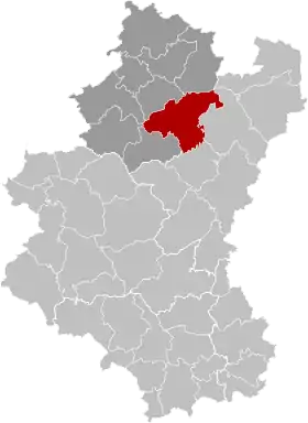 Localisation de La Roche-en-Ardenne