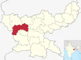 Localisation de District de Latehar