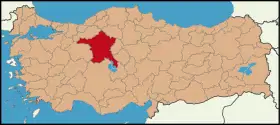 Localisation de Ankara (province)