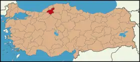 Localisation de Karabük (province)