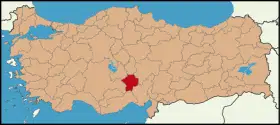 Localisation de Niğde (province)