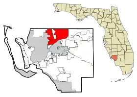 Localisation de North Fort Myers