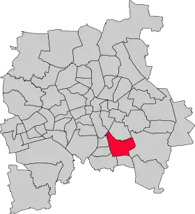 Localisation de Leipzig-Probstheida