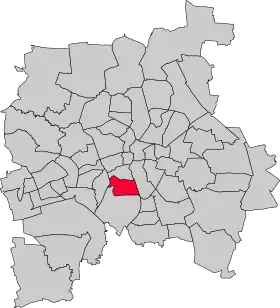Localisation de Leipzig-Südvorstadt