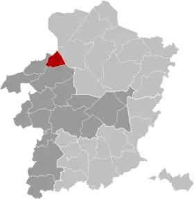 Localisation de Bourg-Léopold