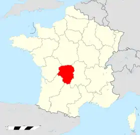 Carte de l'organisation