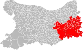 Localisation de Communauté d'agglomération Lisieux Normandie