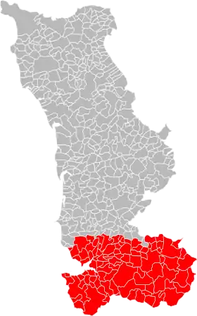 Localisation de Communauté d'agglomération Mont-Saint-Michel Normandie