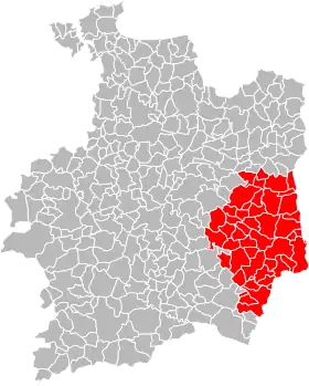 Localisation de Vitré Communauté