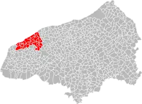 Localisation de Communauté d'agglomération de Fécamp Caux Littoral