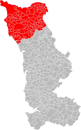 Localisation de Communauté d'agglomération du Cotentin