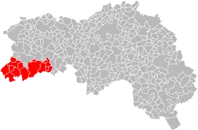 Localisation de Communauté de communes Andaine-Passais