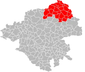 Localisation de Communauté de communes Châteaubriant-Derval