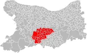 Localisation de Communauté de communes Cingal-Suisse Normande