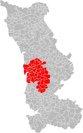 Localisation de Communauté de communes Coutances Mer et Bocage