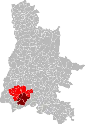 Localisation de Communauté de communes Enclave des Papes Pays de Grignan