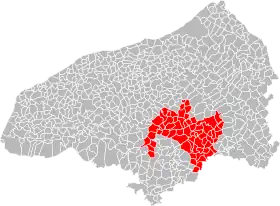 Localisation de Communauté de communes Inter-Caux-Vexin