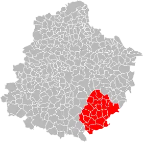 Localisation de Communauté de communes Loir-Lucé-Bercé