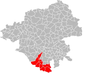 Localisation de Communauté de communes Sud Retz Atlantique