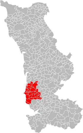 Localisation de Communauté de communes Granville, Terre et Mer