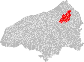 Localisation de Communauté de communes de Londinières