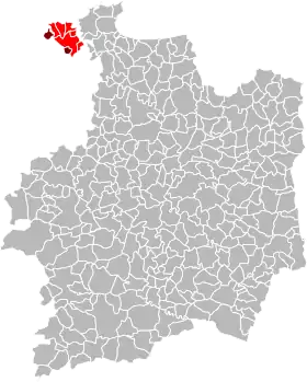 Localisation de Communauté de communes Côte d'Émeraude