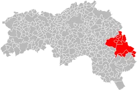 Localisation de Communauté de communes des Hauts du Perche