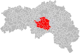 Localisation de Communauté de communes des Sources de l'Orne